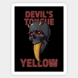 Devil's Tongue Yellow Pepper Sticker